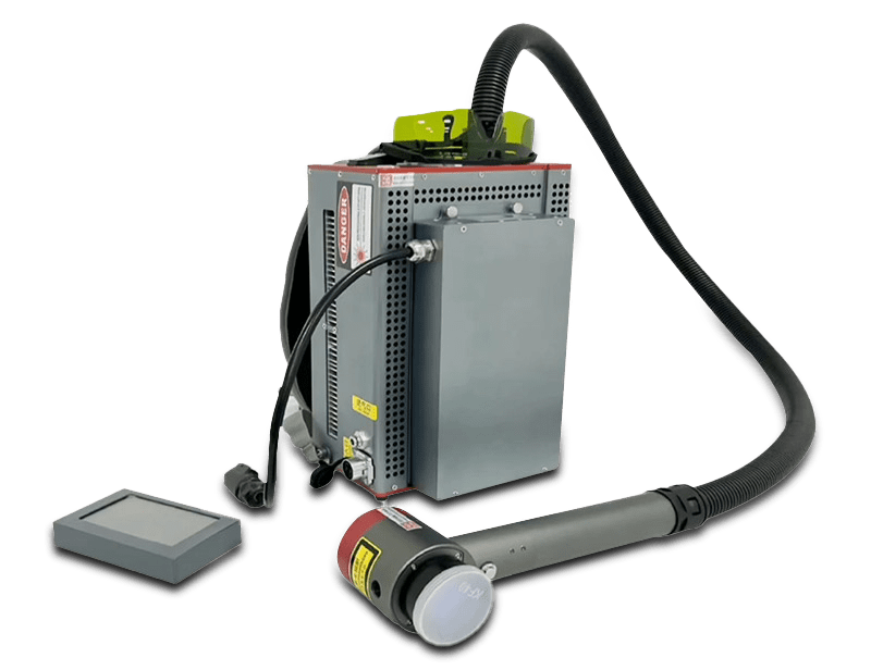 Plecakowy laser czyszczący pulsacyjny AKQ1500